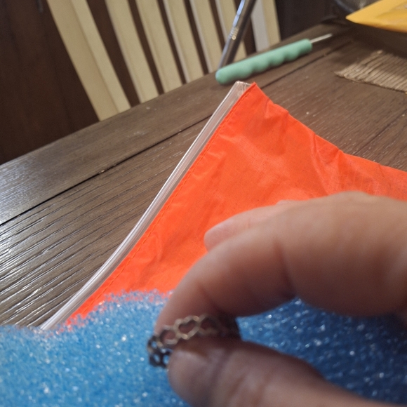 Textured Silver Heart-Pattern Stackable Ring - Picture 2 of 3